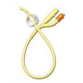 Coude 2-Way Silicone-Elastomer Coated Foley Catheter 16 Fr 10 cc